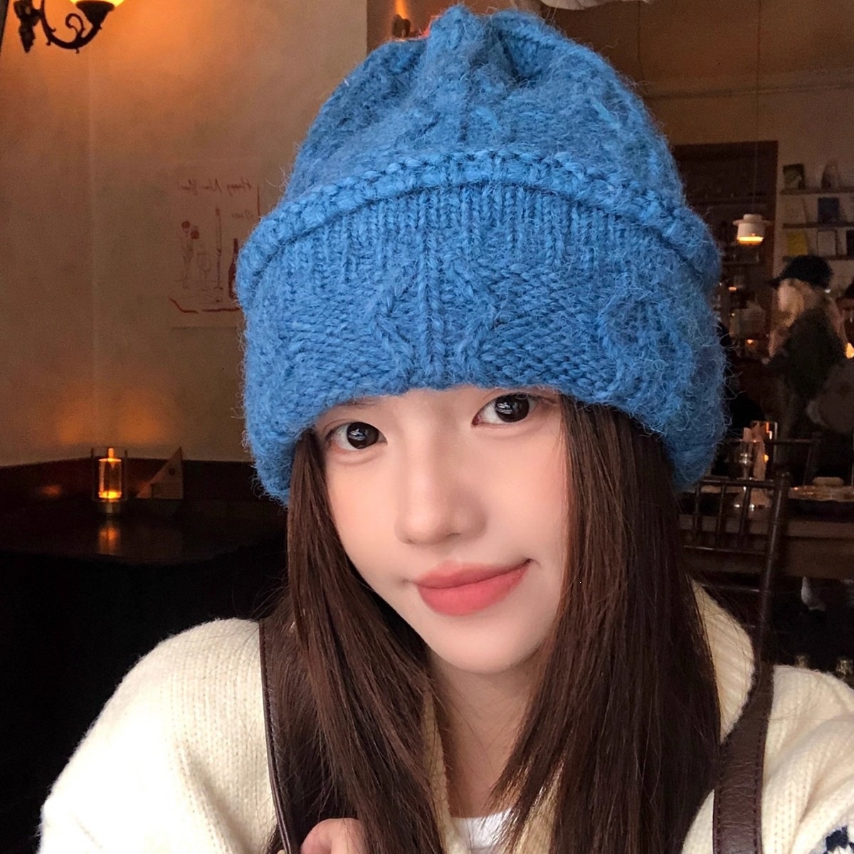 Berretto in maglia a trecce co - Beanie Cuffed Knit recensione e prezzo