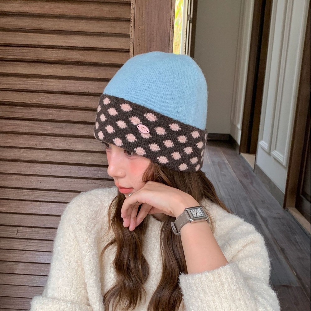 Berretto in maglia da donna, c - Beanie Cuffed Knit recensione e prezzo